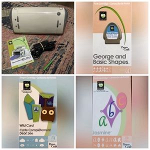 Cricut Personal Electronic Cutter Provo Craft Scrapbooking Machine +3 Cartridges